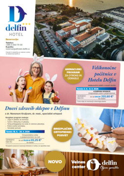 Velika noč v hotelu Delfin