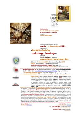 LMEŽICA-GALOBRudolf100-MEDIJI-FILATELIJA-NAZNANILO-OBJAVA-241121